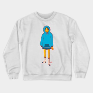 chille, no pants Crewneck Sweatshirt